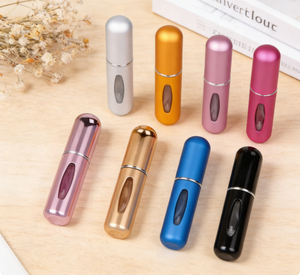 Parfums miniatures rechargeables de 5 ml et 10 ml, flacon vaporisateur original, <span class=keywords><strong>parfum</strong></span> frais longue durée, design luxueux, transparent, pour femmes - Product Image 3