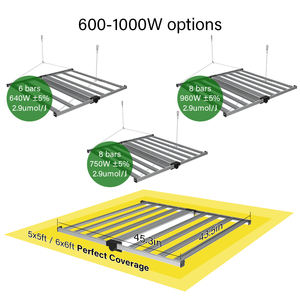מדידת מסטר מודולרי 100W 150W 200W <span class=keywords><strong>300W</strong></span> 450W 600W ספקטרום מלא <span class=keywords><strong>led</strong></span> לגדול אור עבור גדל מקורה - Product Image 5
