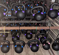Kettlebell en fonte réglable avec logo personnalisé, 4-32 kg, durable, de haute qualité, ensemble universel de musculation