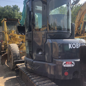 Vente chaude d'excavatrice Kobelco SK55 d'occasion, à faible durée de fonctionnement de 5 tonnes, capacité de godet de 0,22 m³, puissance de 35,5 kw, bonne condition - Product Image 3