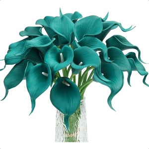 Bán buôn nhà máy bán hàng trực tiếp <span class=keywords><strong>PU</strong></span> nhân tạo <span class=keywords><strong>Calla</strong></span> <span class=keywords><strong>Lily</strong></span> Hoa Keo mềm trang trí hoa nghệ thuật cho giáng sinh và Phục sinh - Product Image 4