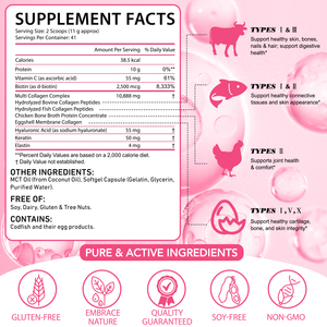 SOLOTREE En İyi Toptan Çimde Beslenen Çoklu Kolajen Protein Saf Peptit Tozu Güzellik Saç Tırnak ve Cilt Bakımı İçin Takviye - Product Image 2