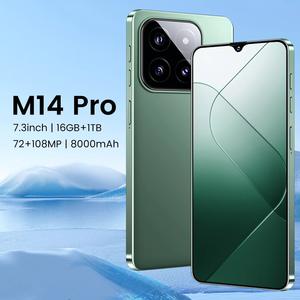 Smartphone M14 Pro 5G, téléphones mobiles Mi 14 Ultra, 16 Go + 1 To, téléphones Android 12, appareil photo HD 108 MP, version 5800 mAh - Product Image 3