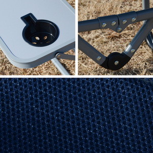 <span class=keywords><strong>Chaise</strong></span> pliante portable ultra-légère <span class=keywords><strong>en</strong></span> acier et nylon pour camping, pêche, <span class=keywords><strong>chaise</strong></span> de directeur, <span class=keywords><strong>chaise</strong></span> longue de repos, petit tabouret de plage inclinable - Product Image 6