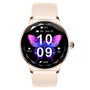 2026 nueva llegada reloj inteligente <span class=keywords><strong>de</strong></span> moda para mujer con batería <span class=keywords><strong>de</strong></span> larga duración <span class=keywords><strong>de</strong></span> 200mAh compañero deportivo <span class=keywords><strong>de</strong></span> teléfono móvil <span class=keywords><strong>de</strong></span> 1,27 pulgadas - Product Image 4