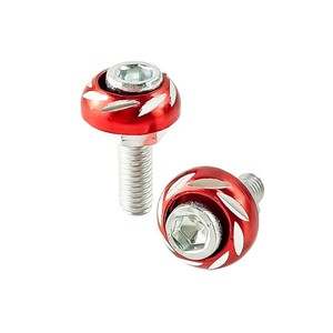 Vis décoratives pour moto Qiangye, multicolores, universelles, pour guidon et plaque d'immatriculation - Product Image 4