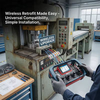 Kit de Control Remoto Inalámbrico Universal - Convierte el Sistema Hidráulico Manual a Control Eléctrico, Sistema de Control Remoto Hidráulico para Ingeniería