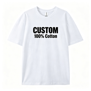 Camiseta Unisex de Cuello Redondo, Corte Regular, 100% Algodón, 240 g/m², Personalizable con MOQ Bajo, Impresión DTG para Uso como Capa Base - Product Image 2