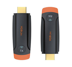 Transmisor y Receptor de Video Inalámbrico 1080P HD MI, Transmisión de 196 Pies (60 Metros), Compatible con Cámaras, para Reuniones, Computadoras Portátiles y Teléfonos Móviles - Product Image 1