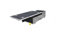 Meilleure Vente : Boîte de Rangement Métallique 4x4 avec Tiroirs et Ailes Latérales Universelles pour SUV Prado LC76/LC95/LC120/LC150/LC300, Coulissante Gauche Supérieure