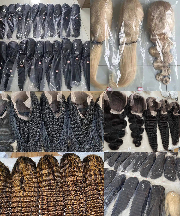 Parrucca personalizzata per capelli umani