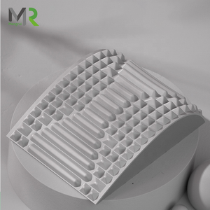 MR ad alta densità di Neoprene Ab Mat Logo ABS cuneo Sit up Pad Unisex addominali Trainer <span class=keywords><strong>per</strong></span> l'esercizio - Product Image 5