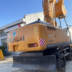 Excavadora Hyundai R210w-7 Usada de 21 Toneladas de Trabajo Pesado con Motor, Caja de Cambios y Motor en Buen Estado, Flexible, en Venta - Product Image 5