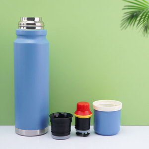 Custom Oem Brazilian Vacuum Insulated <b>Cup</b> Outdoor Portable With Handheld Insulated Pot <b>Large</b> Capacity Travel Water Bottle - Product Image 2