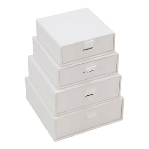 Изготовленный на заказ логотип бумажный выдвижной ящик коробка ювелирные изделия Упаковочные кольца подарок белый картон ювелирные изделия упаковочные коробки с ручкой - Product Image 6