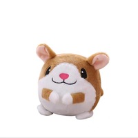 Balle de saut électrique pour animaux de compagnie à charge USB en peluche balle rebondissante musicale en peluche chien jouet grinçant balle vibrante vente en gros