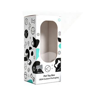 Pet Toy <b>Box</b> Custom Logo Color Printing Rigid Paperboard Packaging Gift <b>Box</b> for Dog Cat Toys - Product Image 6