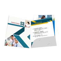 Dossiers de présentation personnalisés format A4 A5 avec logo sur mesure et pochette pour bureau