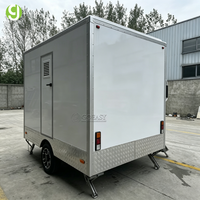 Goeasy - Remorque WC publique en acier personnalisée, mobile et portable pour extérieur, utilisation en parc, écologique et durable