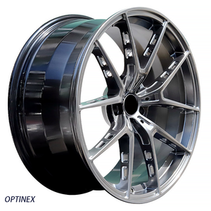 Maßgefertigte Gunmetal-Graue Skelett-Schmiedefelgen 18 19 20 21 22 Zoll 5x130 5x120 5x114,3 5x112 für Porsche Tesla BMW Audi Benz - Product Image 2