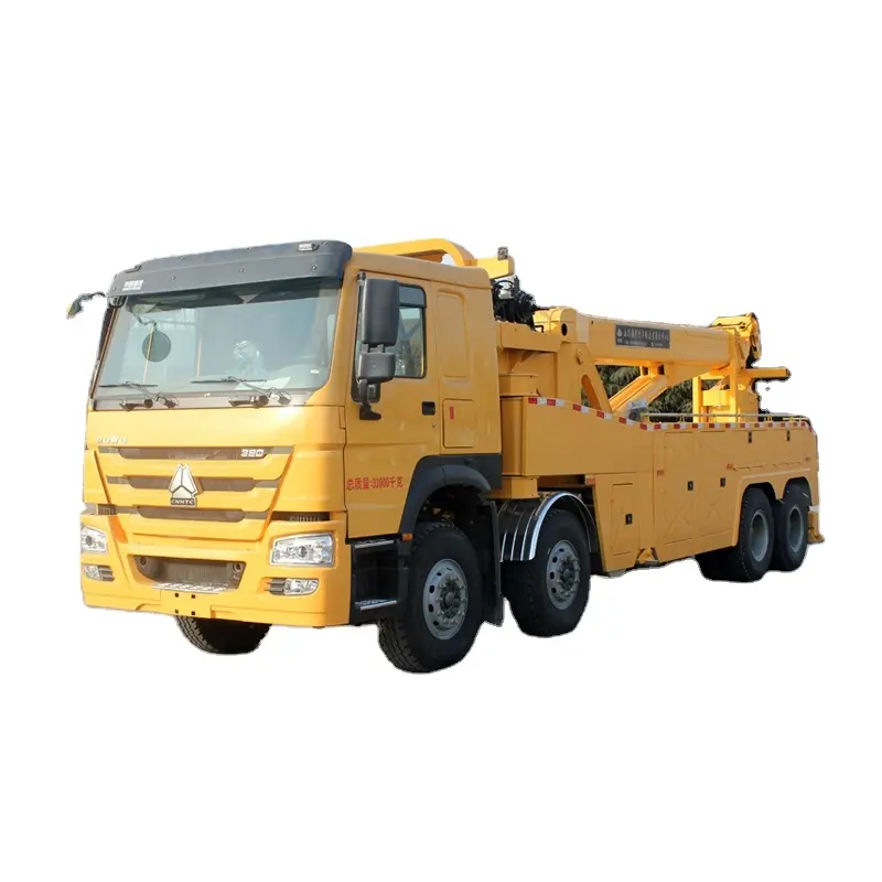 Sinotruk 포좌 8x4 판매를 위한 회전 장치 구조차 견인 트럭 40 톤