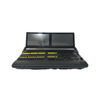 Consola de Iluminación Plegable de Doble Pantalla MA para Espectáculos, Alta Definición, Construcción Metálica IP33, Conveniente para Espectáculos
