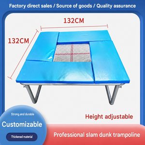 NJ Mini Fitness Trampoline Buiten Stille Springbed Elastische Trampolines Aerobic Oefening Workout Veilig voor Jongens Meisjes Volwassenen - Product Image 2