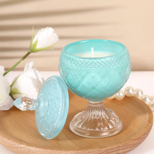 Hot Sale Soja Wachs Ätherisches Öl Duft kerze Luxus Duft Rauchfreie Kerzen Duft - Product Image 6