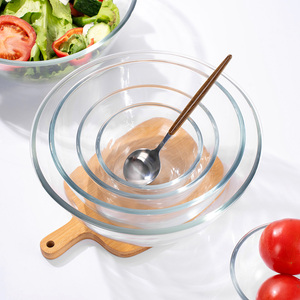 ขายส่ง ชามแก้วใสทรงกลม ขนาด 4500 มล. ปลอดสาร BPA ผลิตตามสั่ง สำหรับใส่ไข่และสลัดผลไม้ - Product Image 5