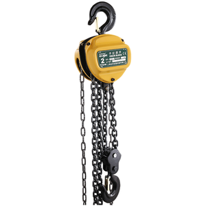 Palans à chaîne manuels de <span class=keywords><strong>type</strong></span> HSC, 1 tonne, 3m-6m, chaîne en acier G80, vente chaude - Product Image 3