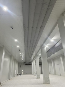 Ventiladores de conexiones de tela de poliéster flexible del proveedor de Buding Wuzhong para tubería de ventilación y conducto de aire en gimnasios - Product Image 3