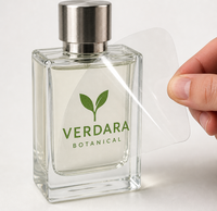Autocollants en cristal personnalisés pour gobelets et articles de boisson, décoration de marque pour projets de marque privée avec logo et couleurs sur mesure