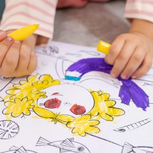 Crazy Little Books Rouleau géant <span class=keywords><strong>de</strong></span> papier sous-marin Sirène pour enfants, kit d'activités créatives amusantes, éducatif préscolaire - Product Image 4