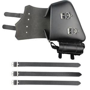 Bagages et sacoches de moto en <span class=keywords><strong>cuir</strong></span> PU imperméables pour <span class=keywords><strong>Harley</strong></span> <span class=keywords><strong>Davidson</strong></span> Softail Deluxe Dyna Wide Glide Fat Bob - Product Image 1