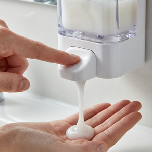 Modern Style Manual <b>Soap</b> Dispenser Wall-Mounted <b>Hand</b> Liquid <b>Soap</b> for Home and Hotel Fashionable for Bathroom Use - Product Image 4