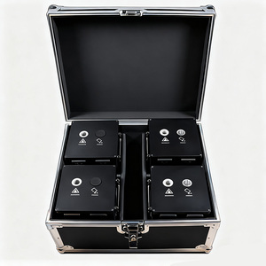 เครื่องจุดน้ำพุเย็น750W 4ชิ้นพร้อมกล่องเครื่องบินเครื่องพ่นน้ำพุไร้สายระยะไกลสำหรับงานเลี้ยงงานแต่งงานเวที - Product Image 2