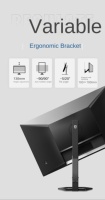 24E1N5500B IPS Desktop Monitor with DP Interface New 16:9 Aspect Ratio 1-Year Warranty