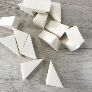 Esponja de Maquillaje Yalina de Látex/SBR, Lavable, Súper Suave, con Poros Suaves, Forma Personalizable, <span class=keywords><strong>para</strong></span> Base, Sombra de <span class=keywords><strong>Ojos</strong></span> y Rubor - Product Image 4
