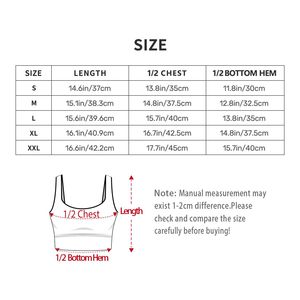 Sujetador deportivo de tiras de Yoga medio con imagen personalizada, diseño estampado Sexy, ligero, sin costuras, transpirable, corto, Reversible, estiramiento en cuatro direcciones XL - Product Image 3