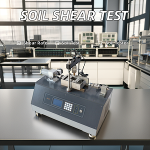 Machine d'essai de cisaillement direct Testeur de boîte de sol électronique standard ASTM horizontal automatique avec 1 an de garantie - Product Image 4