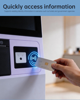 Kiosque de commande automatique sur pied de la série KD, écran tactile, kiosque de paiement en libre-service pour restaurant de restauration rapide, magasin de détail