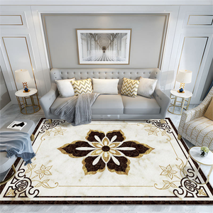 Alfombra de Oración Musulmana de Lujo para Decoración del Eid, Hecha a Máquina en Poliéster, con Patrón Novedoso, Alta Densidad y Suave - Product Image 4