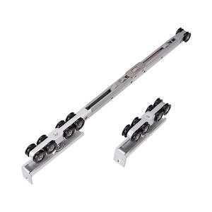 מודרני דו-כיווני חציצה גלגל מגלגלת מסילות רכבת מגלגלת נירוסטה דלת הזזה רולים חלון דלת חדר רחצה - Product Image 6