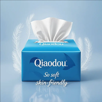 Paquet de serviette en pâte de bois vierge écologique pour usage domestique Papier toilette épaissi pour les voyages à l'étranger du Moyen-Orient