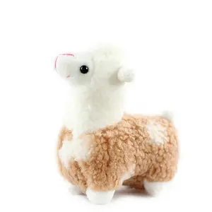 Nuovo arrivo peluche animale adorabile portachiavi peluche lama