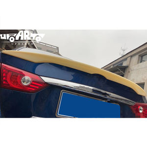 Pièces de modification de voiture d'usine en Chine aileron de botte arrière en Fiber de carbone ABS aile de bec de canard pour Infiniti Q50 2014 2015 2016 2017 2018 - Product Image 4