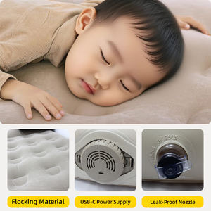 Colchón Inflable Eléctrico de Alta Calidad para Camping con Almohada Incluida, 21 Orificios - Product Image 4