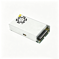 Alimentation à découpage LED ultra-mince 35W à 350W DC 24V avec ventilateur de refroidissement pour bandes LED et surveillance de sécurité CCTV