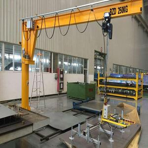 छोटे कॉलम जिब पोर्टेबल 1 टन 0.<span class=keywords><strong>5</strong></span> टन जीब क्रेन 180 360 डिग्री स्विचवेल जीब क्रेन - Product Image 2