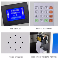 Casier de livraison intelligent réfrigéré pour supermarché avec support logiciel multilingue pour les grandes boîtes